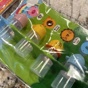 Bento Box 6 piece animal sauce set Brand new! Meal Prep